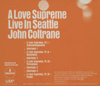 John Coltrane CD (SHM-CD) A Love Supreme (Live In Seattle) Japan OBI NEW