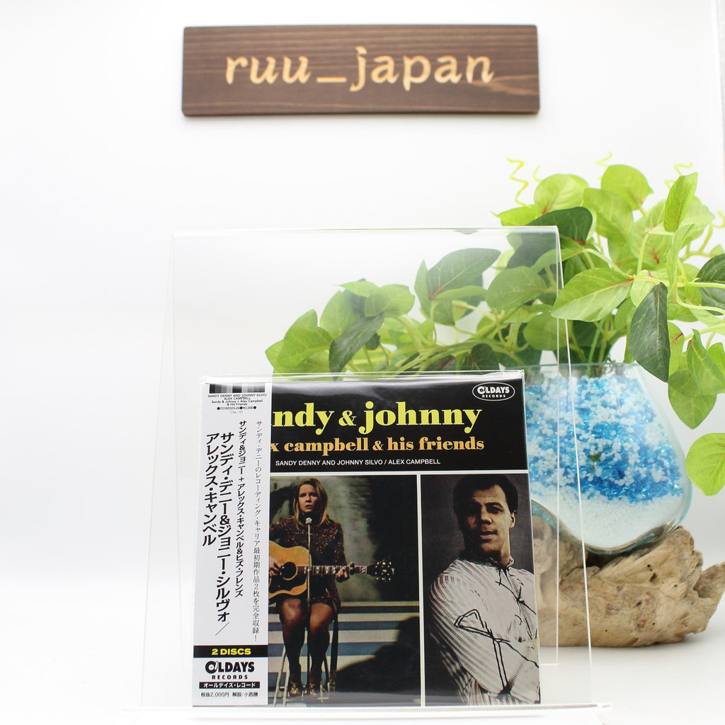 New Sandy Denny And Johnny Silvo Alex Campbell JAPAN MINI LP 2 CD SET