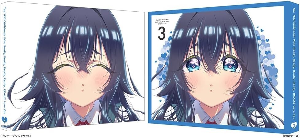 The 100 Girlfriends Vol.3 First Limited Edition Blu-ray CD Booklet Japan new