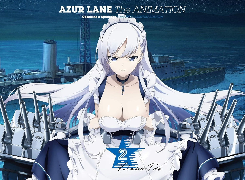 Azur Lane Vol.2 Limited Edition Blu-ray Soundtrack CD Booklet Serial Code New