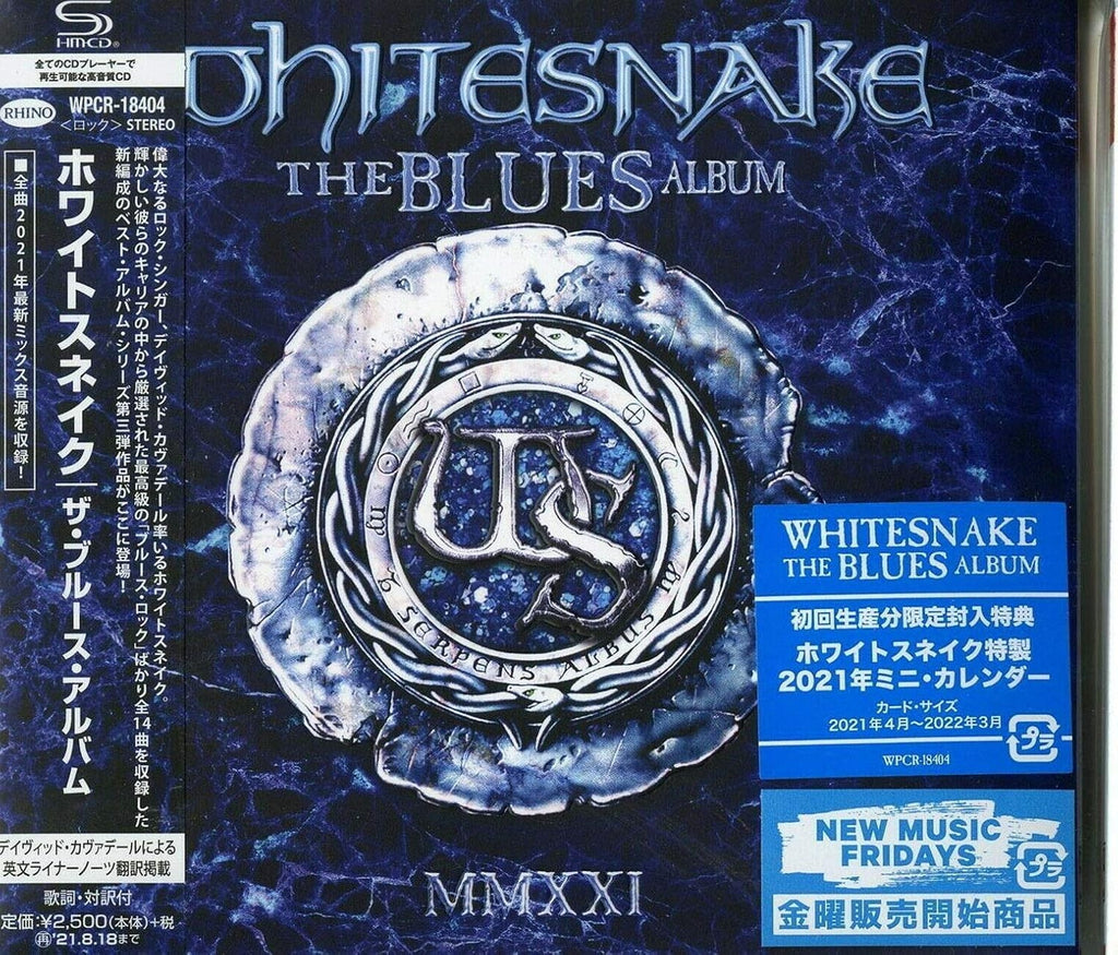 Whitesnake CD (SHM-CD) The Blues Album Paper Sleeve Japan OBI NEW