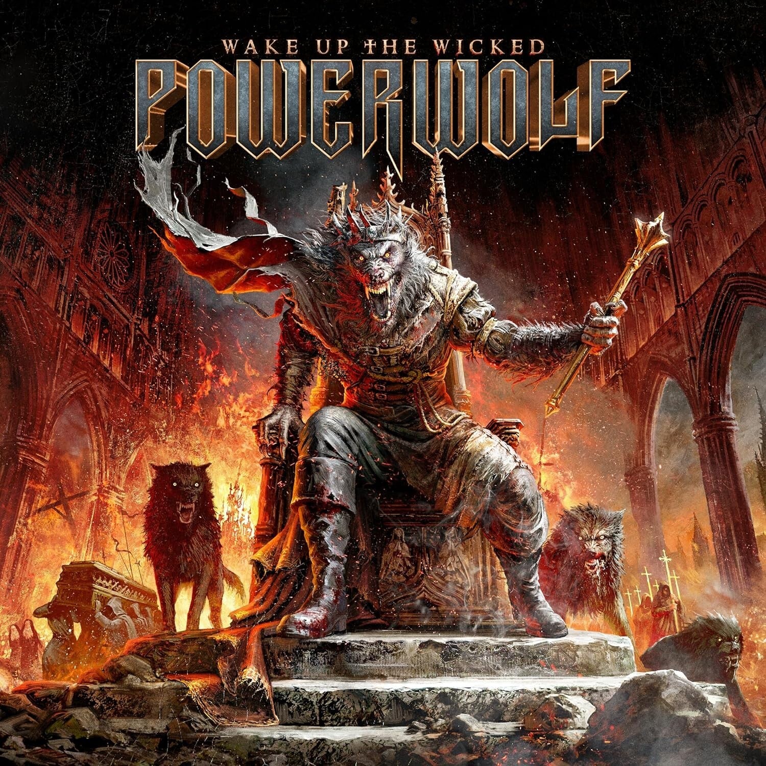 POWERWOLF WAKE UP THE WICKED 2024 JAPAN CD New