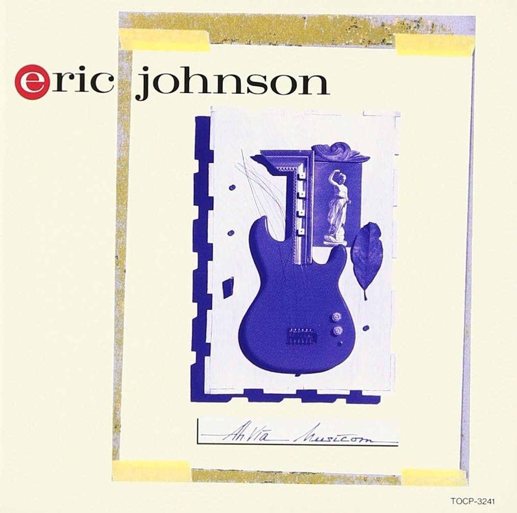 Eric Johnson Guitar CD Ah Via Musicom Cliffs Of Dover Japan OBI New