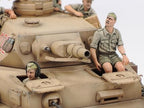 TAMIYA 1/35 German Tank Panzerkampfwagen IV Ausf.F & Motorcycle Set North New