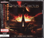 SAVAGE CIRCUS-OF DOOM AND DEATH-JAPAN CD+DVD BONUS TRACK Ltd/Ed New