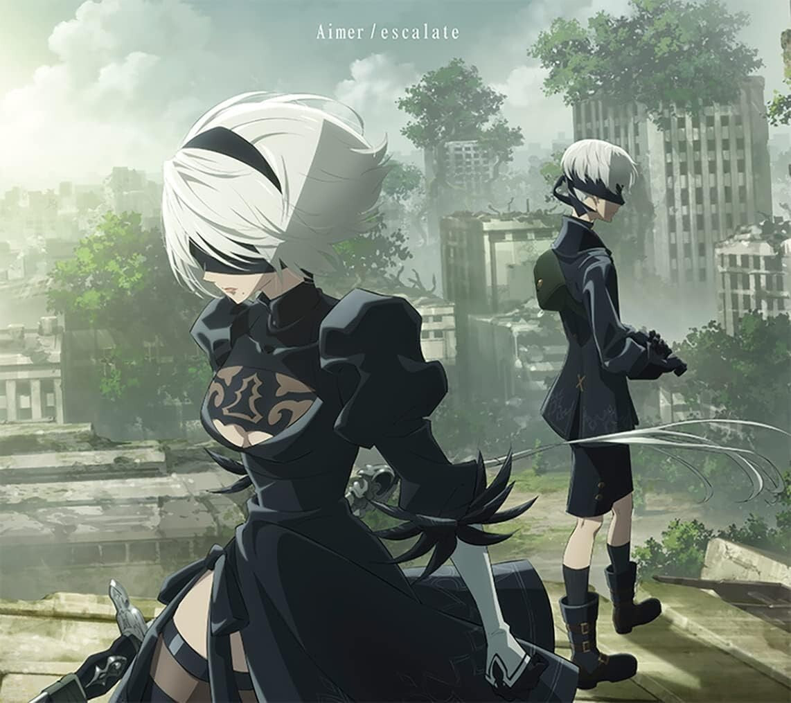 Aimer escalate First Limited Edition NieR:Automata Ver1.1a CD DVD From Japan New