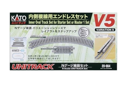 KATO V5 20-864 N Gauge Inner Double Wire Endless Set Railway Model New