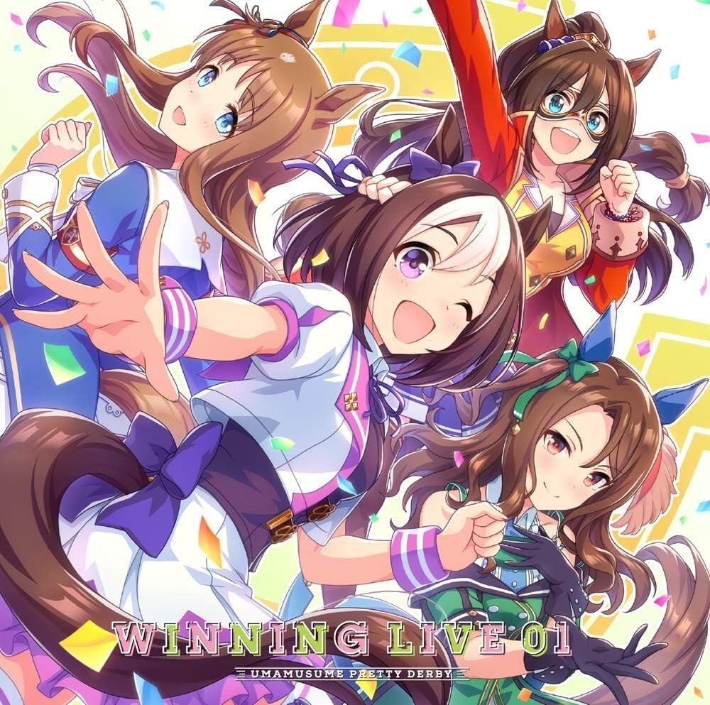 Uma Musume Pretty Derby Winning Live 01 JAPAN CD New