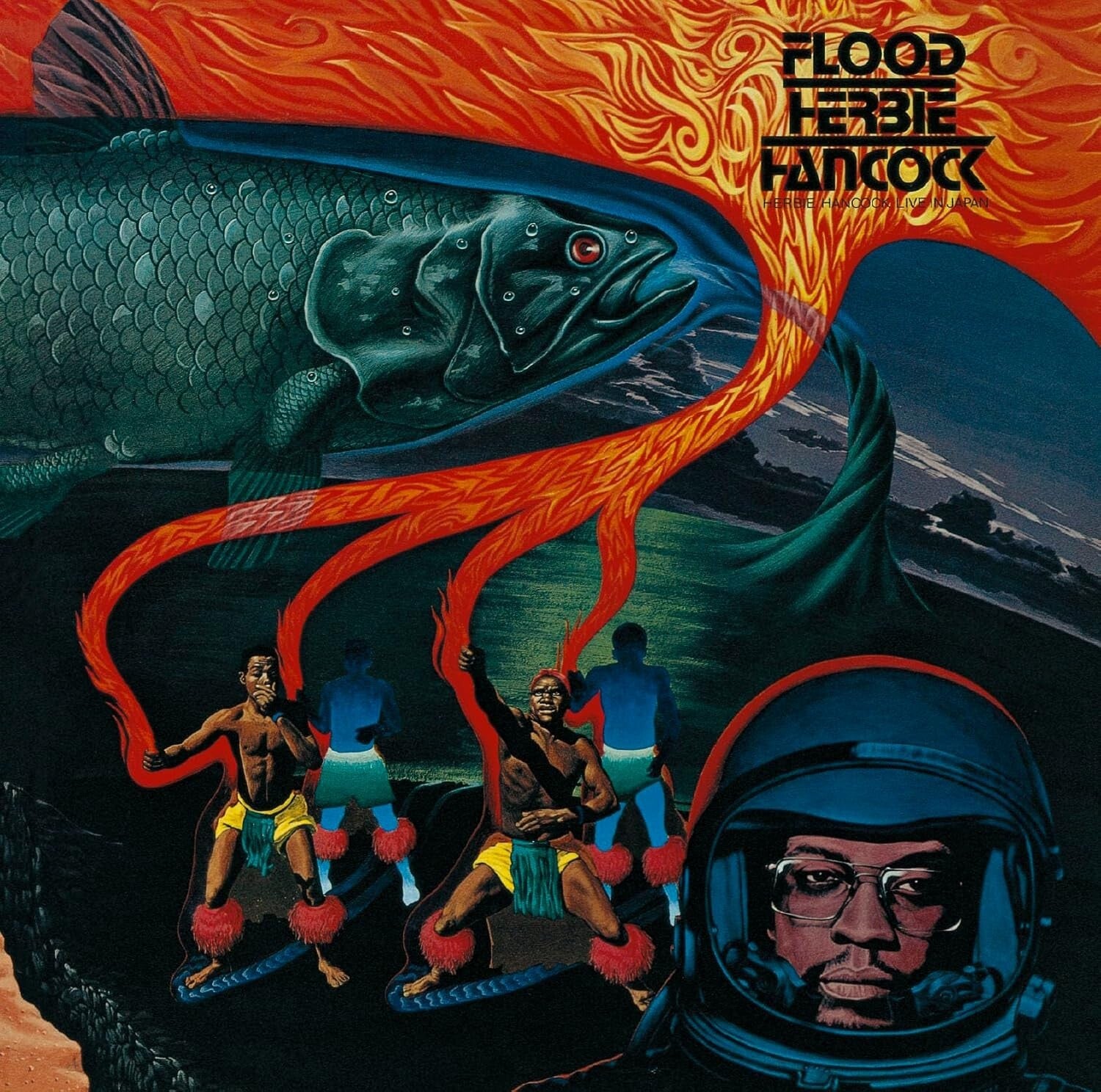 New HERBIE HANCOCK Flood Live in Japan 75  JAPAN CD