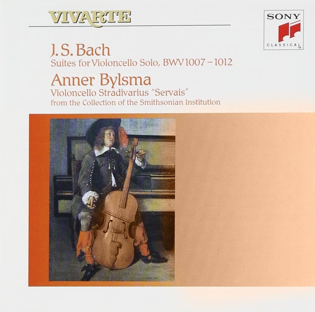 New ANNER BYLSMA-J.S.BACH: SUITES FOR VIOLONCELLO SOLO -JAPAN Blu-spec CD2
