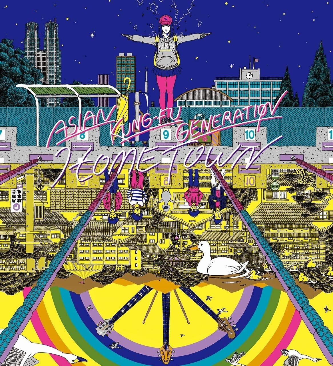 ASIAN KUNG-FU GENERATION Home Town Limited Edition 2 CD DVD Japan New