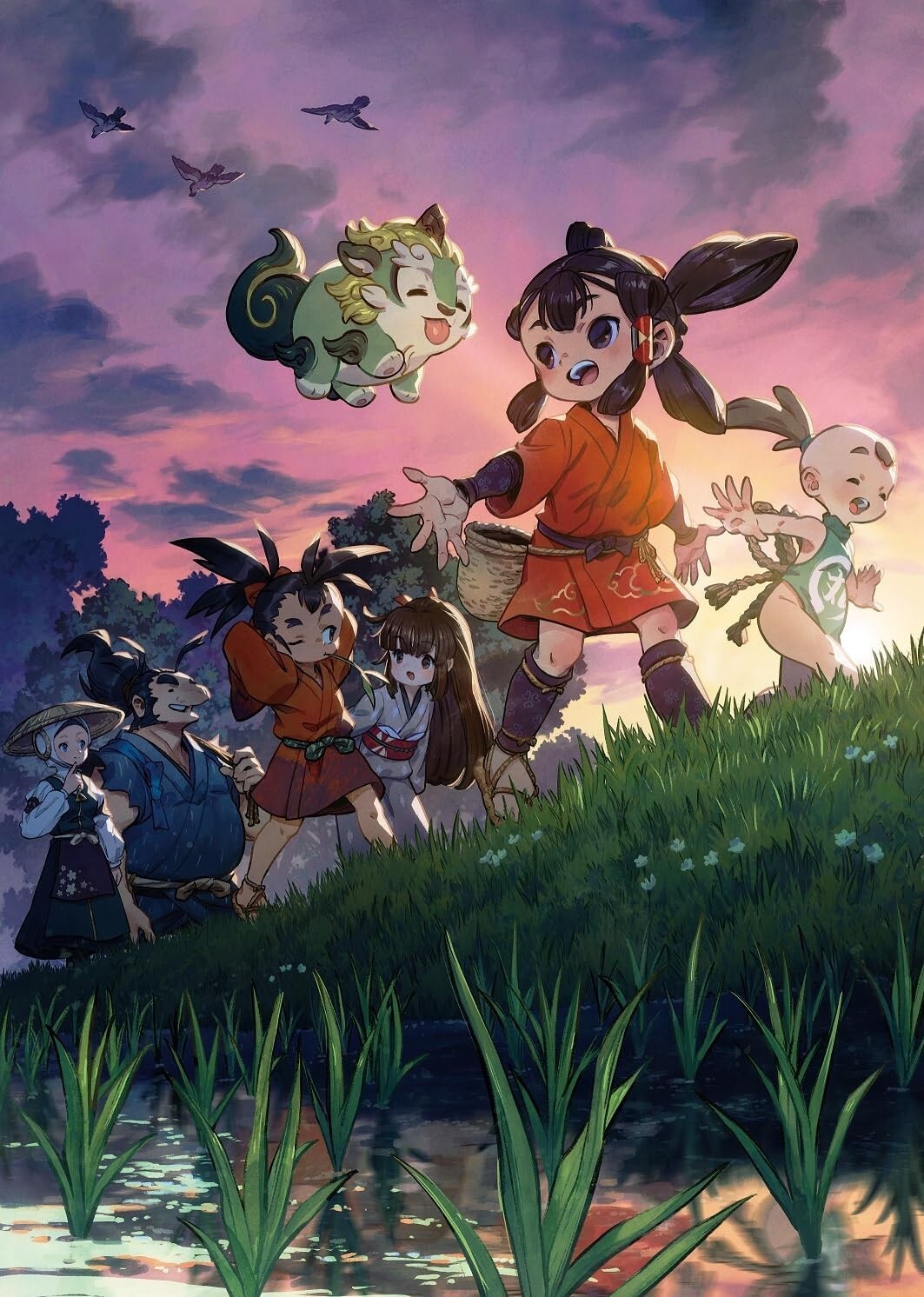 New Sakuna Of Rice and Ruin Vol.1 Blu-ray Soundtrack CD Booklet Case Japan