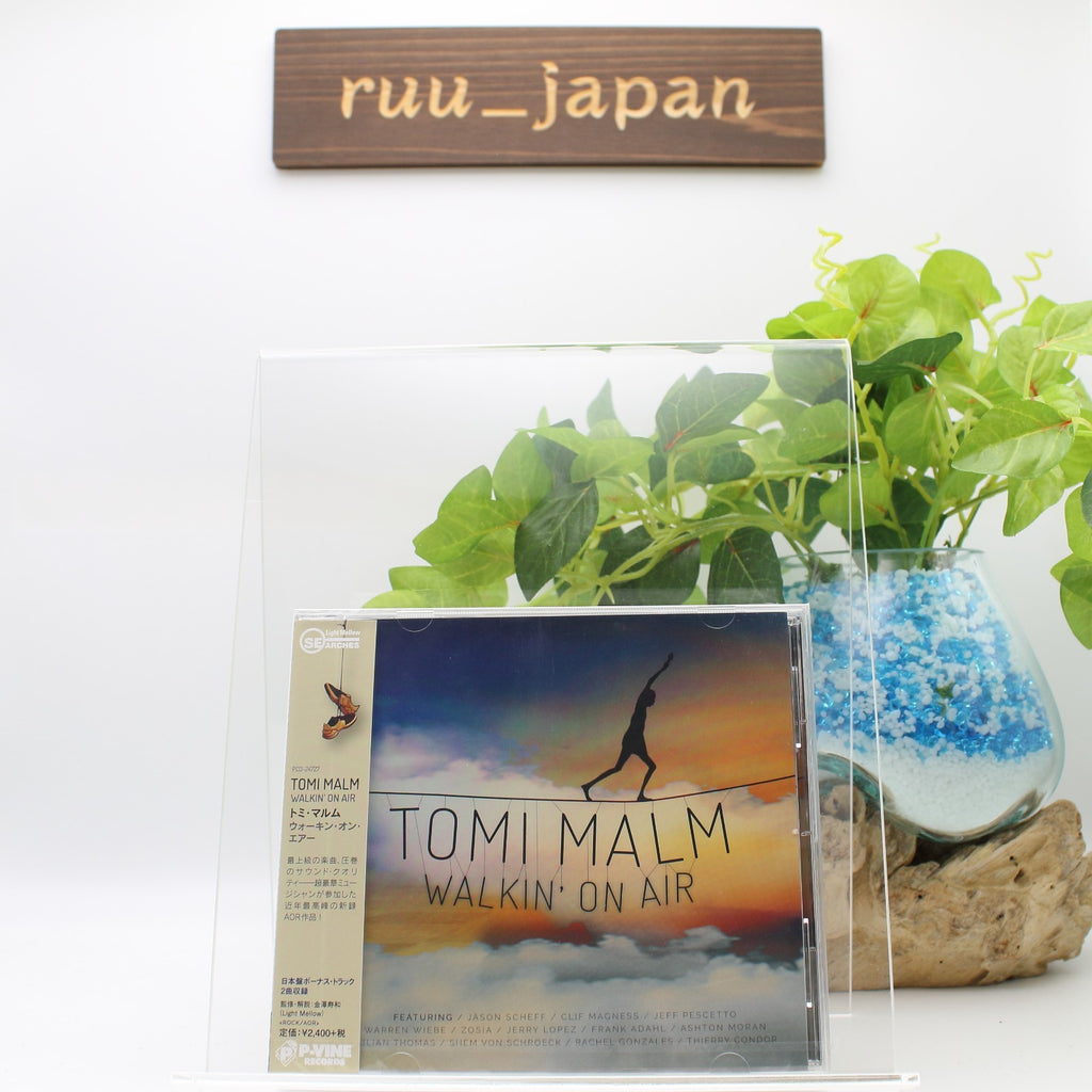 New TOMI MALM WALKIN ON AIR WITH BONUS TRACKS JAPAN CD