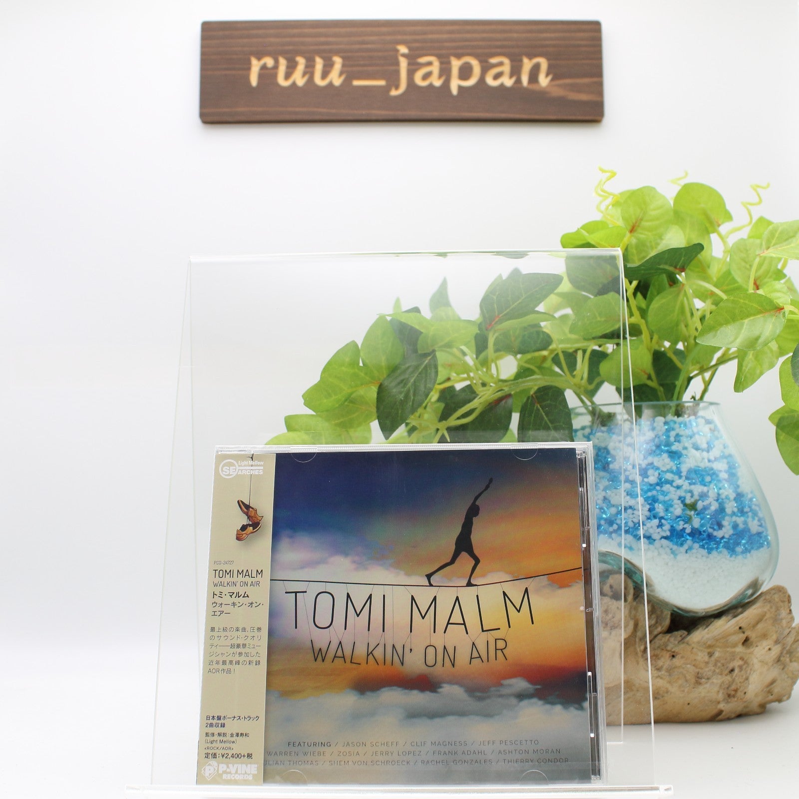 New TOMI MALM WALKIN ON AIR WITH BONUS TRACKS JAPAN CD