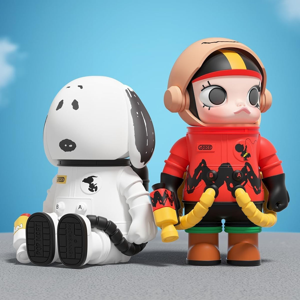 POP MART MEGA SPACE MOLLY 100% Charlie Brown Snoopy NEW