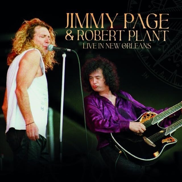 LED ZEPPELIN JIMMY PAGE & ROBERT PLANT LIVE IN NEW ORLEANS 1998  JAPAN 2 CD NEW