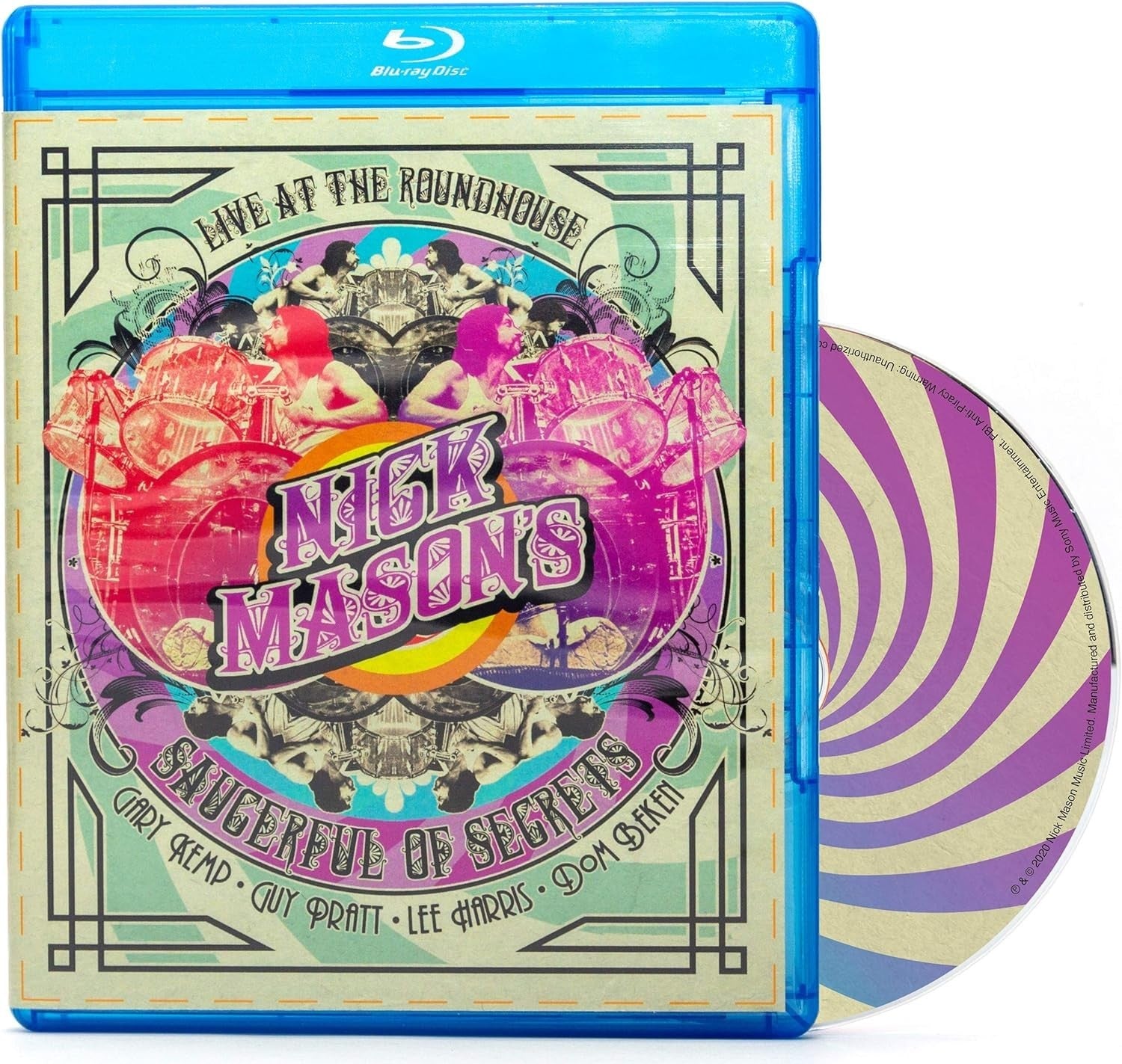 Blu-ray New NICK MASON’S SAUCERFUL OF SECRETS LIVE AT THE ROUNDHOUSE JAPAN