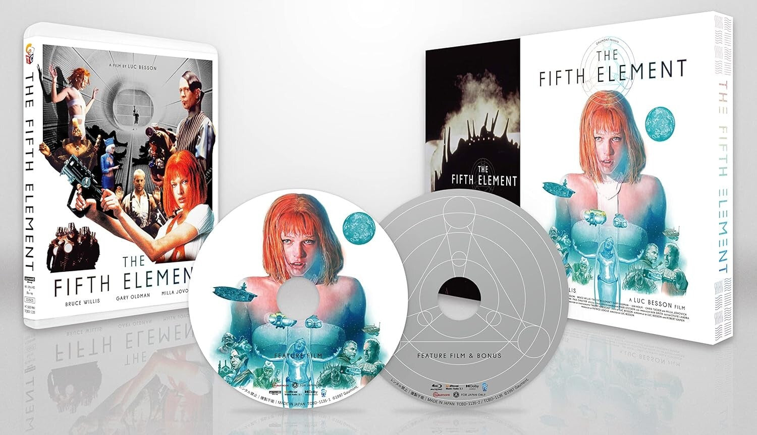 The Fifth Element Limited Edition 4K ULTRA HD UHD+Blu-ray+Outer Case Japan New