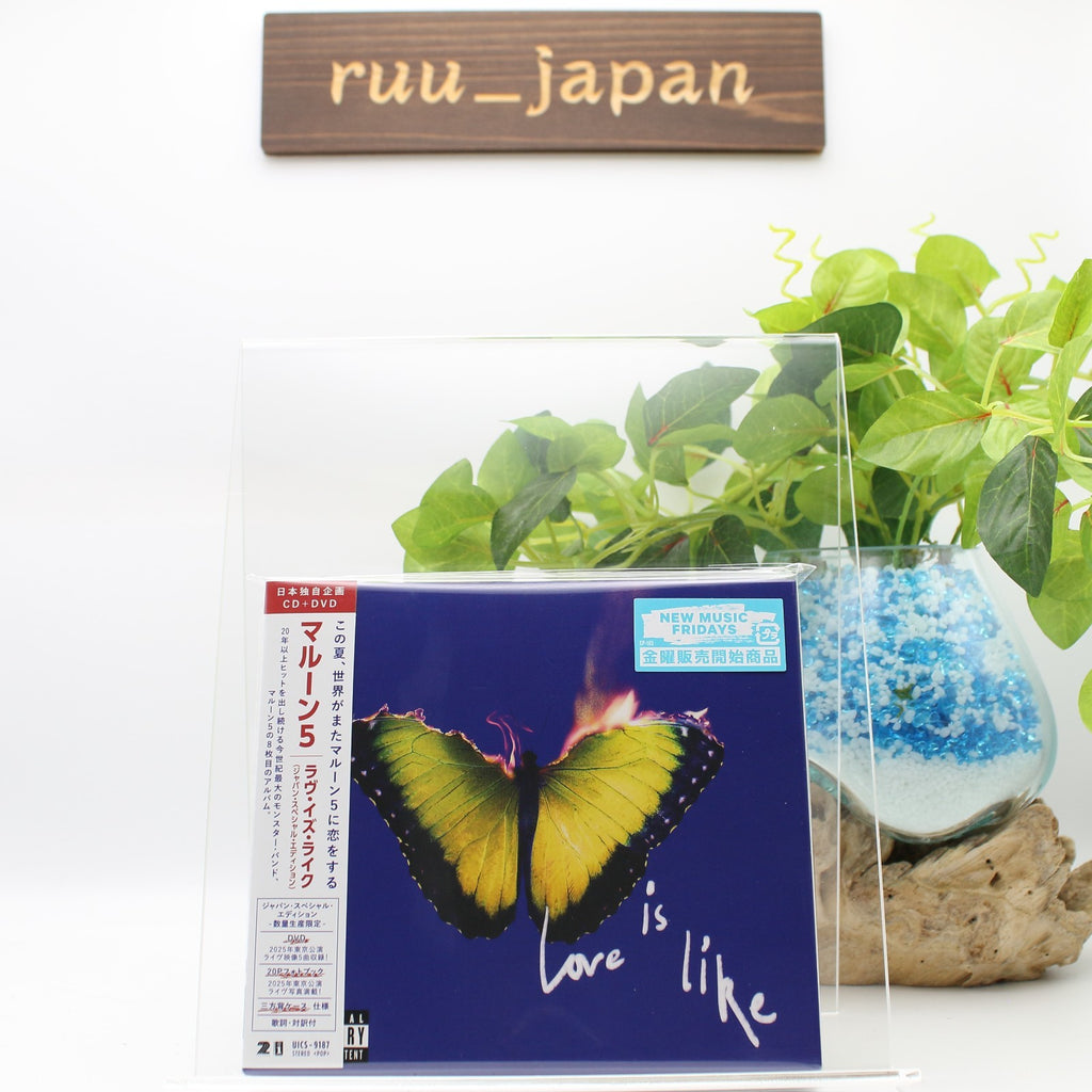 CD Maroon 5 Love Is Like CD+DVD Japan Special Limited Edition OBI
