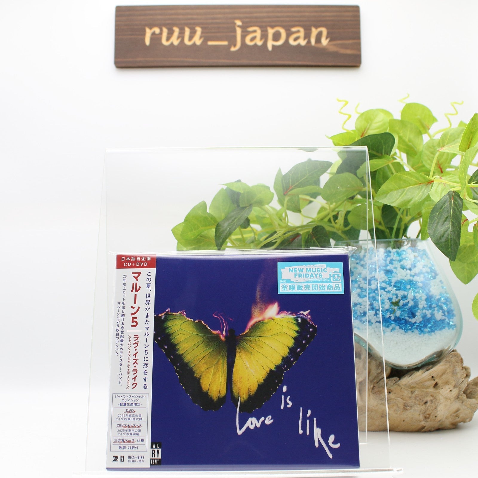 CD Maroon 5 Love Is Like CD+DVD Japan Special Limited Edition OBI