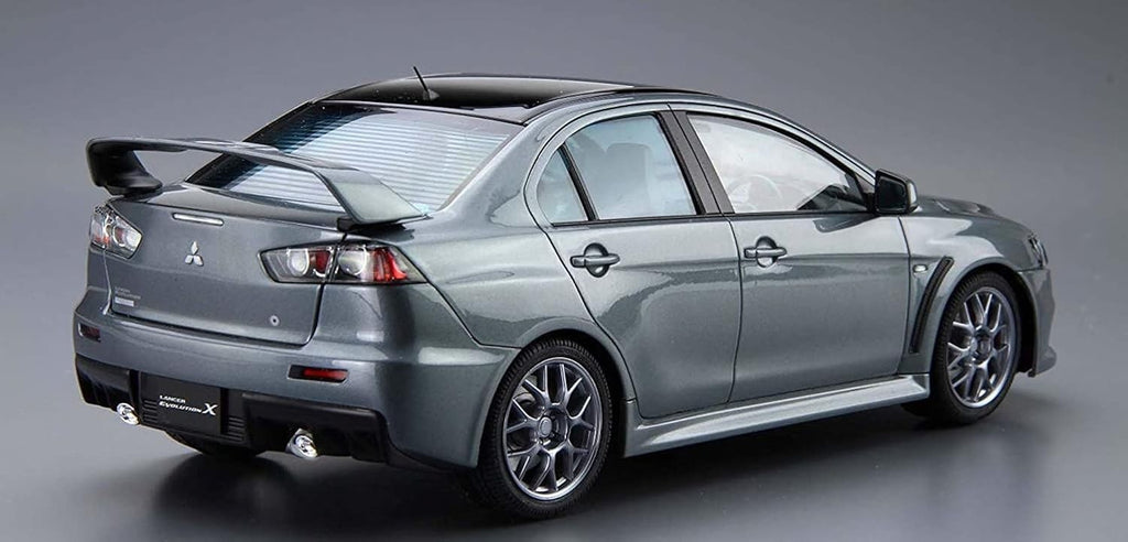 Aoshima Mitsubishi CZ4A Lancer Evolution X Final Edition 15 1:24 Scale NEW