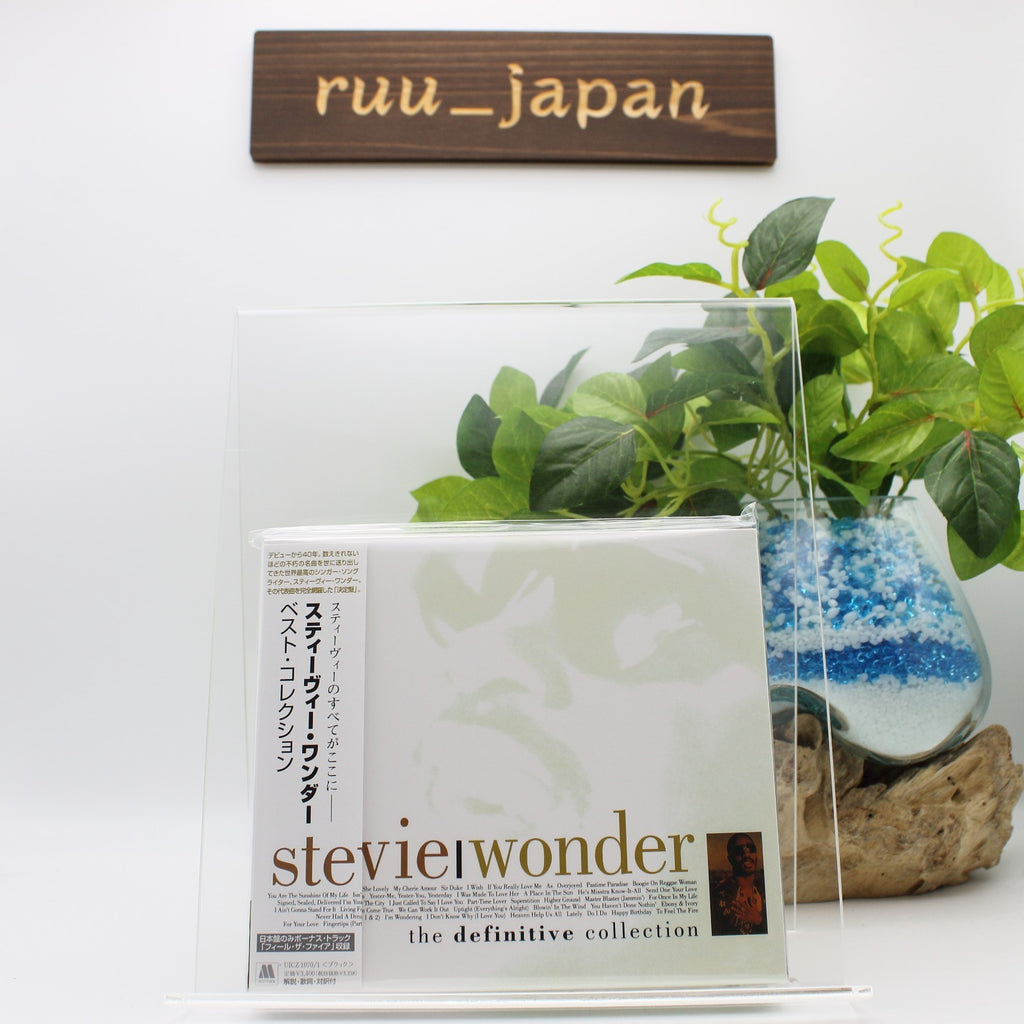 New STEVIE WONDER-THE DEFINITIVE COLLECTION-JAPAN 2 CD Ltd/Ed