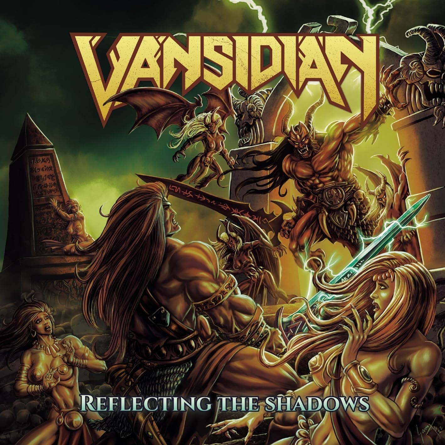 New VANSIDIAN REFLECTING THE SHADOWS WITH BONUS TRACK 2024 JAPAN CD