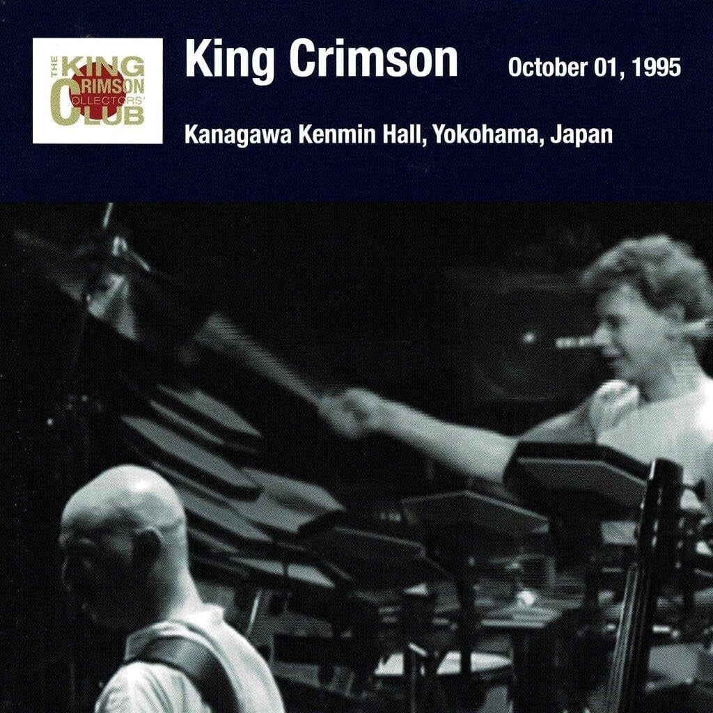 New KING CRIMSON KANAGAWA KENMIN HALL YOKOHAMA OCT. 01,95 JAPAN MINI LP 2 SHM CD