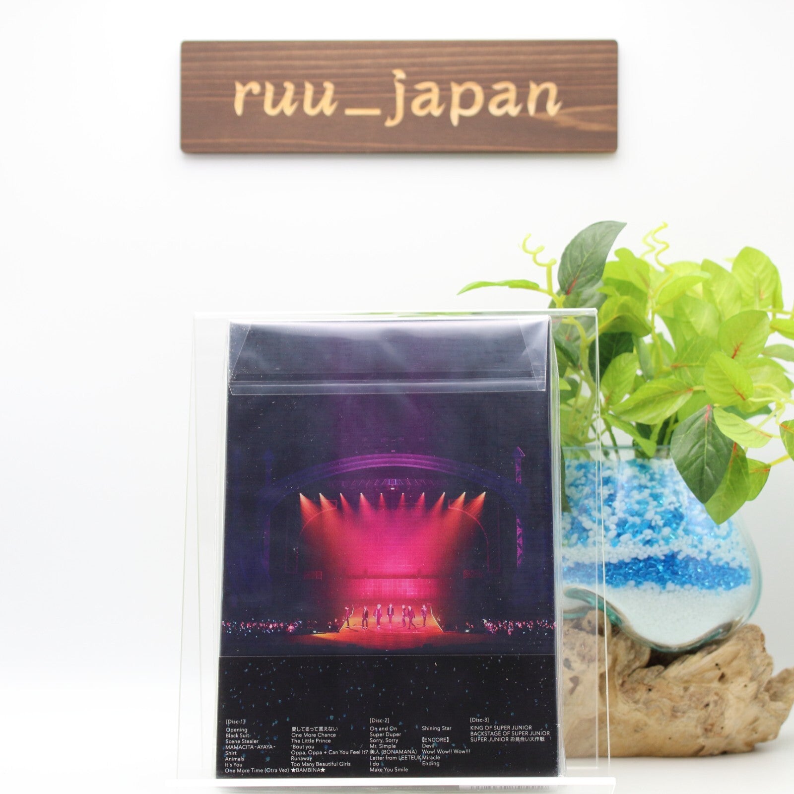 SUPER JUNIOR WORLD TOUR SUPER SHOW7 IN JAPAN First Limited Edition 3 DVD New