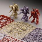 Kaiyodo Artpla ARTPLA Humanoid Unmanned Interceptor Grosserhund 3-piece Set NEW
