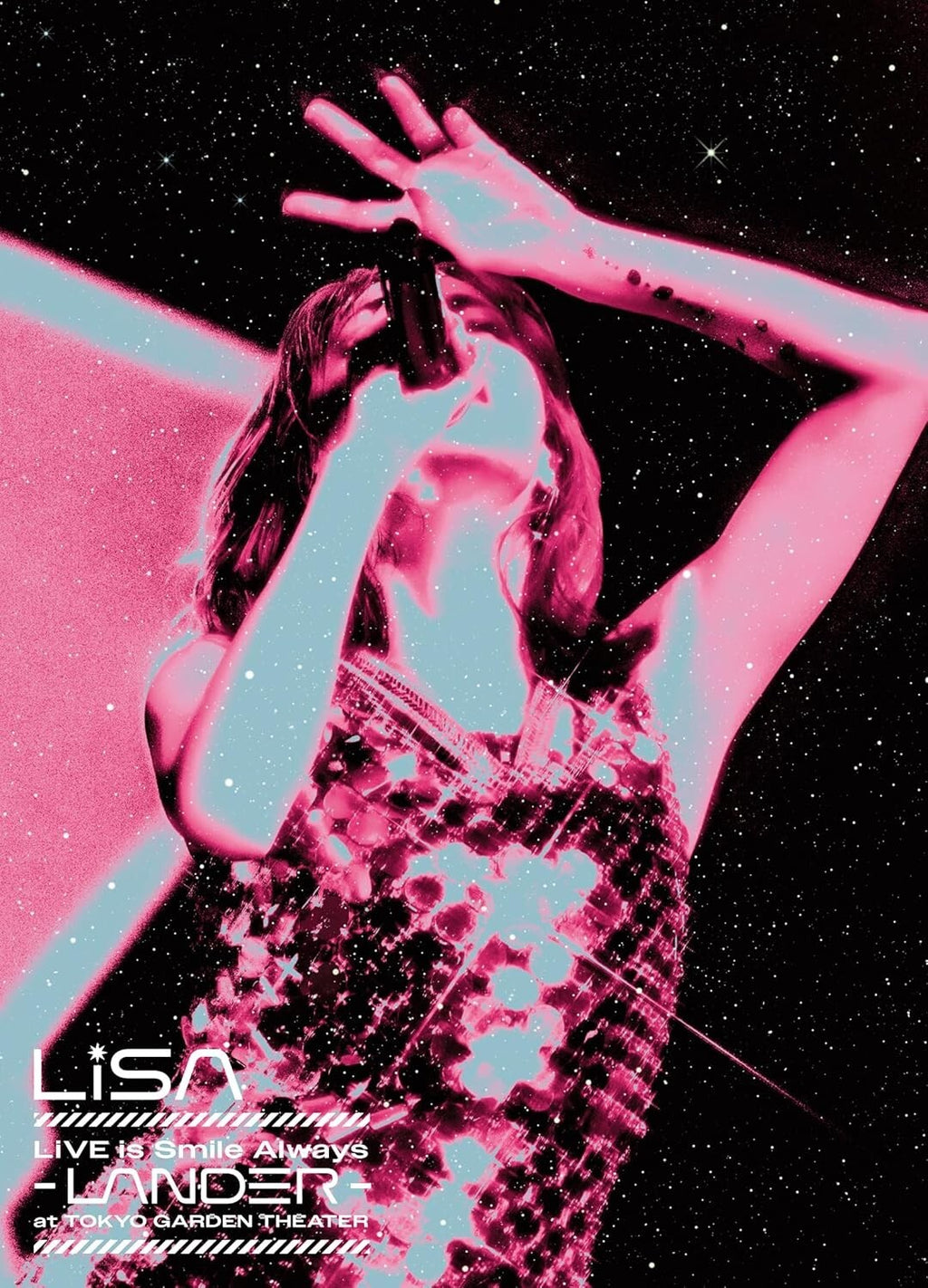 New LiSA LiVE is Smile Always LANDER at TOKYO GARDEN THEATER 2 DVD Japan