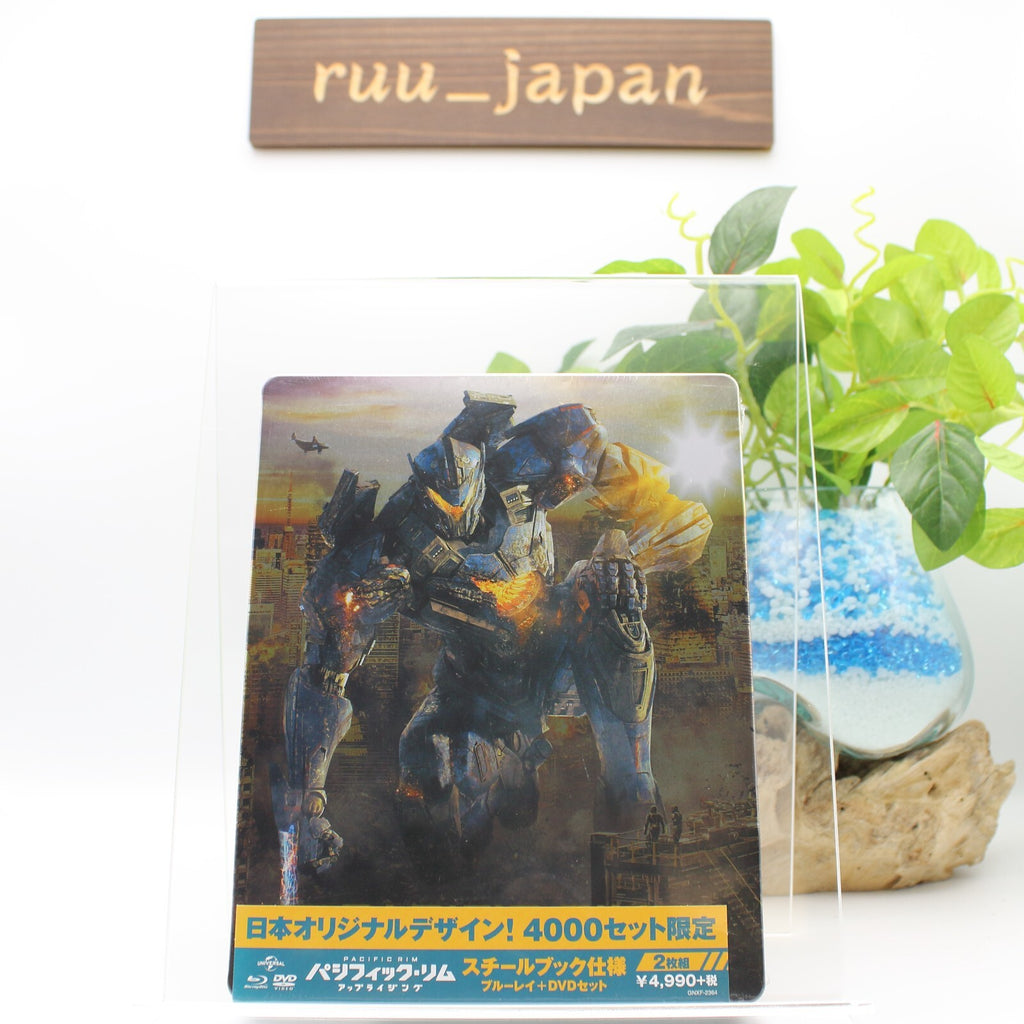 Pacific Rim Uprising Limited Edition Blu-ray + DVD + Steel Book Japan +Track New