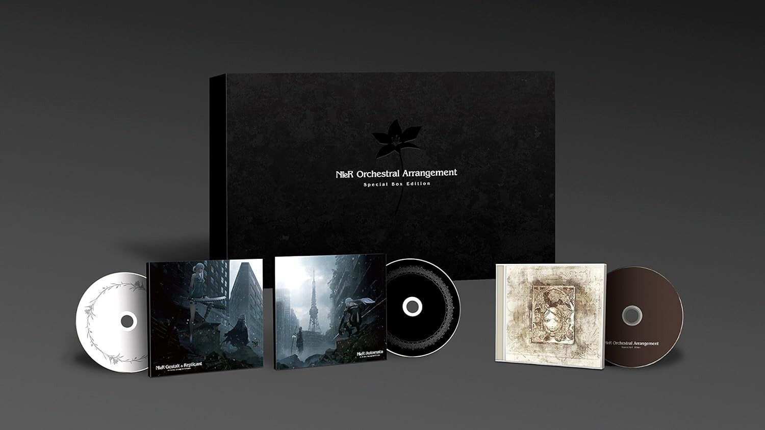 NieR Orchestral Arrangement Special Box Edition Limited Edition CD Japan NEW