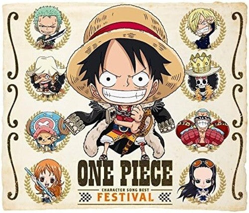 New ONE PIECE CHARASON BEST FESTIVAL-JAPAN 3 CD
