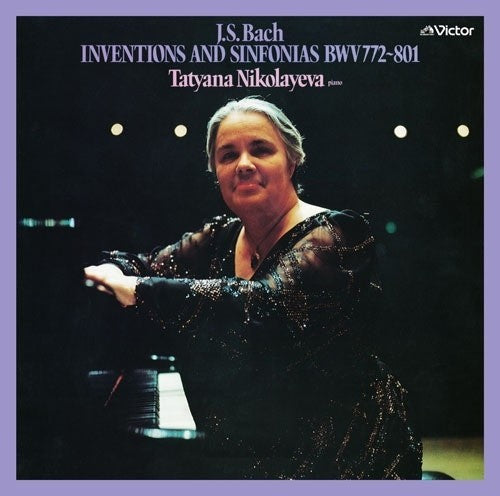 Tatiana Nikolayeva Bach Inventions And Sinfonias TOWER RECORDS SACD Hybrid JAPAN