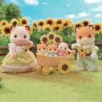 Sylvanian Families Doll [Hamster Family] FS-61 ST Mark Certified Ages 3 and New