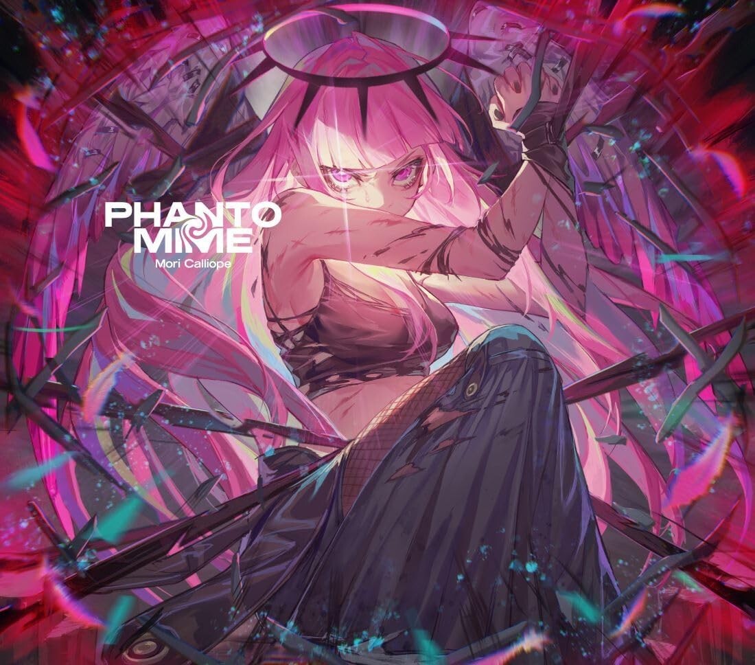Mori Calliope PHANTOMIME CD First Limited Edition CD Booklet Poster New