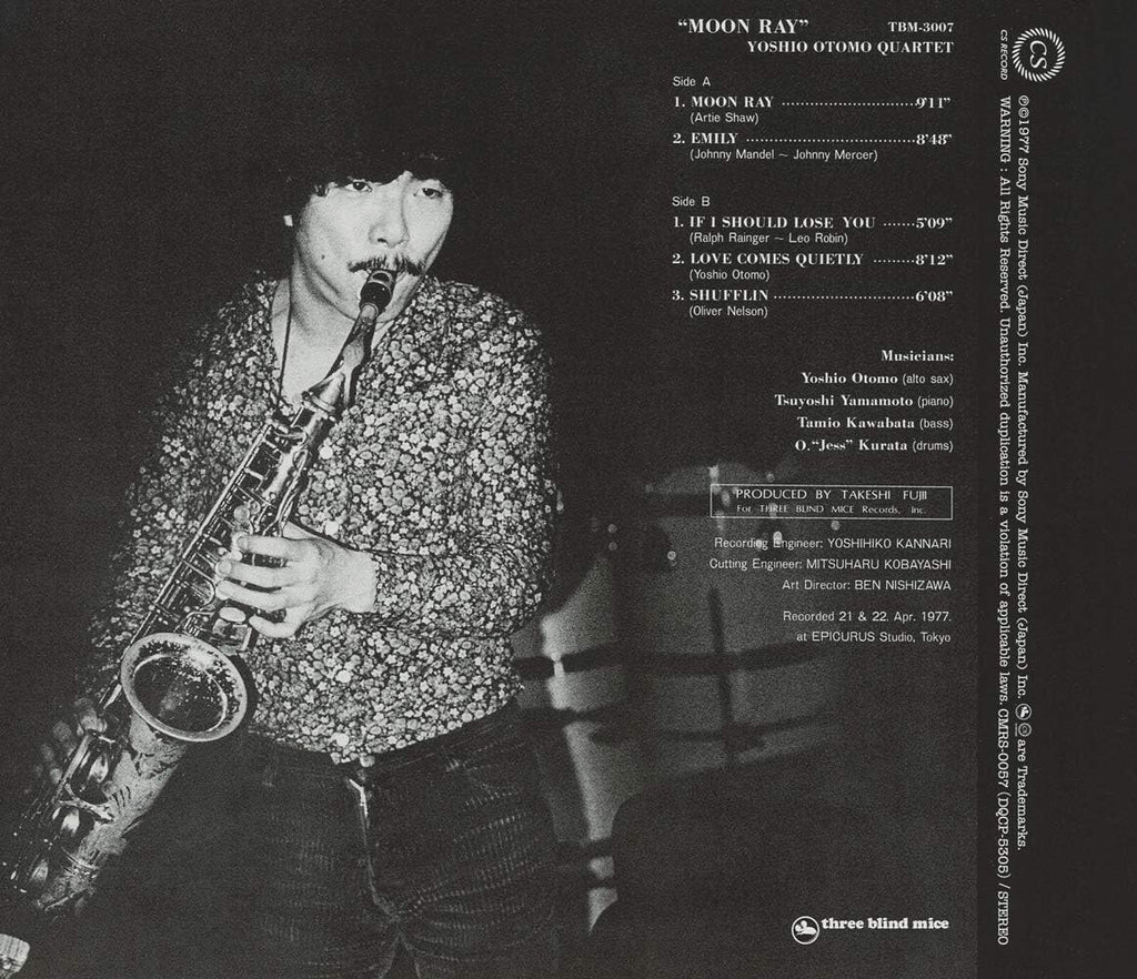 YOSHIO OTOMO -MOON RAY- JAPAN CD NEW