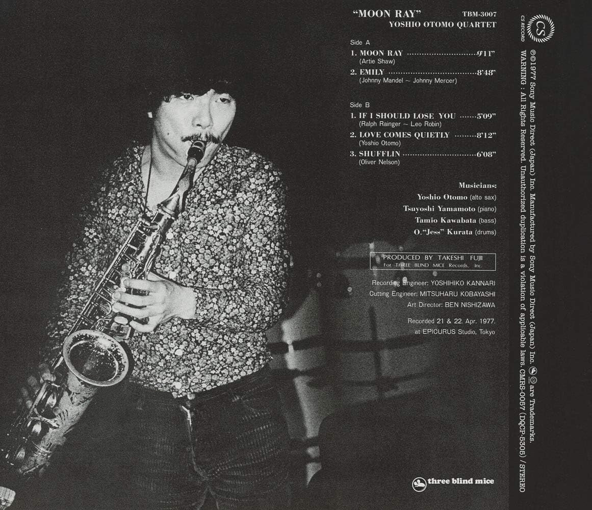YOSHIO OTOMO -MOON RAY- JAPAN CD NEW
