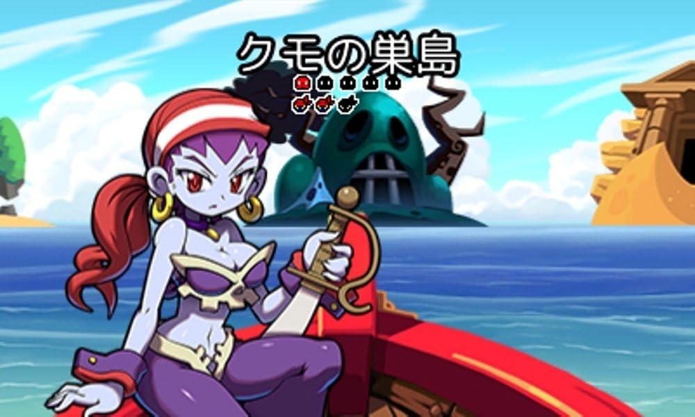 New Shantae Kaizoku no Noroi Japanese version Japan Nintendo 3DS