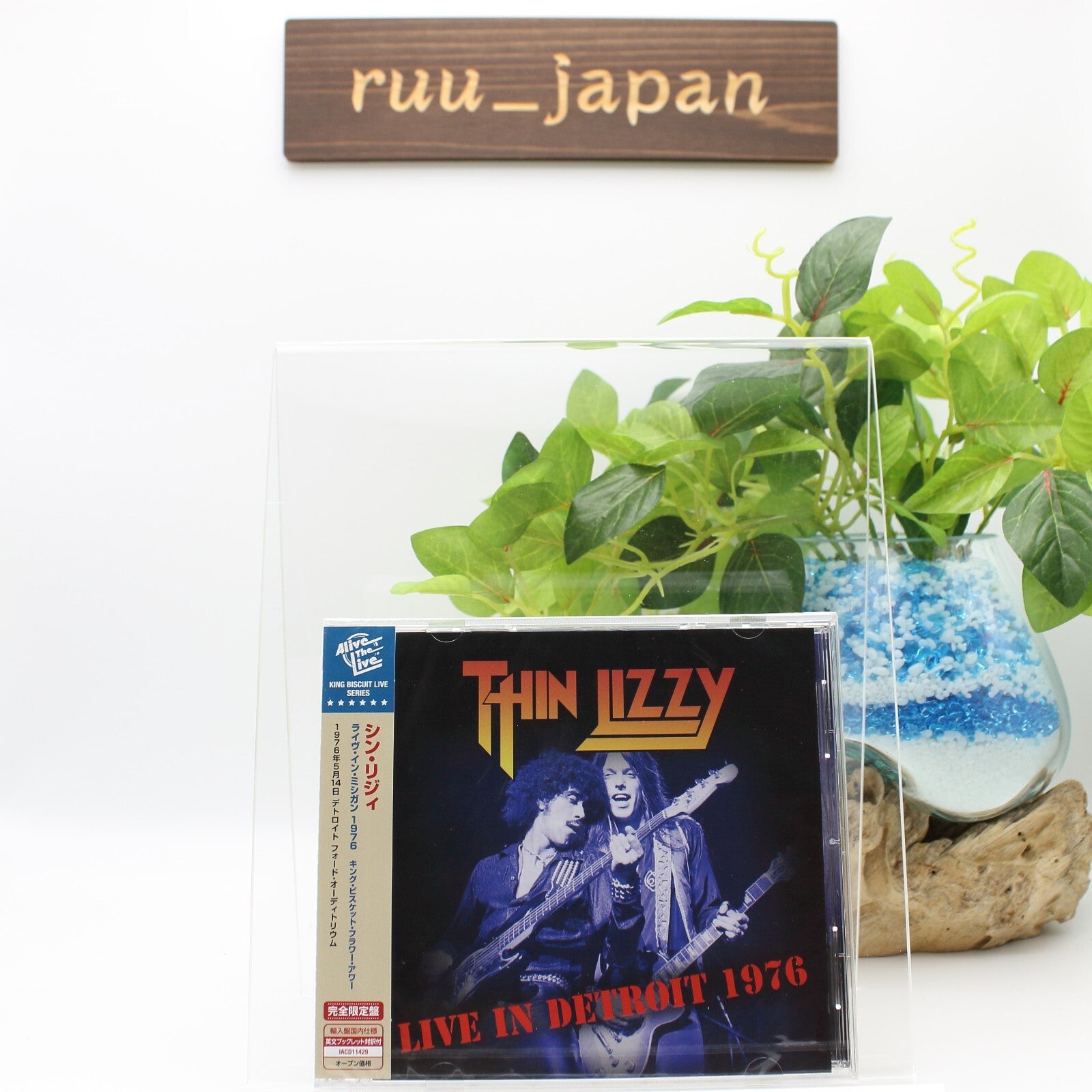 New THIN LIZZY LIVE IN DETROIT 1976 JAPAN CD