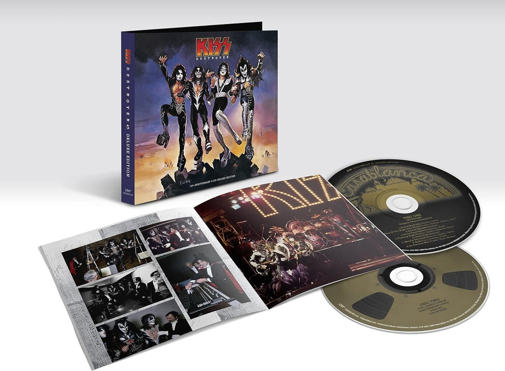 5ET KISS Destroyer 45th Anniversary Deluxe Edition JAPAN ONLY 2 SHM CD new