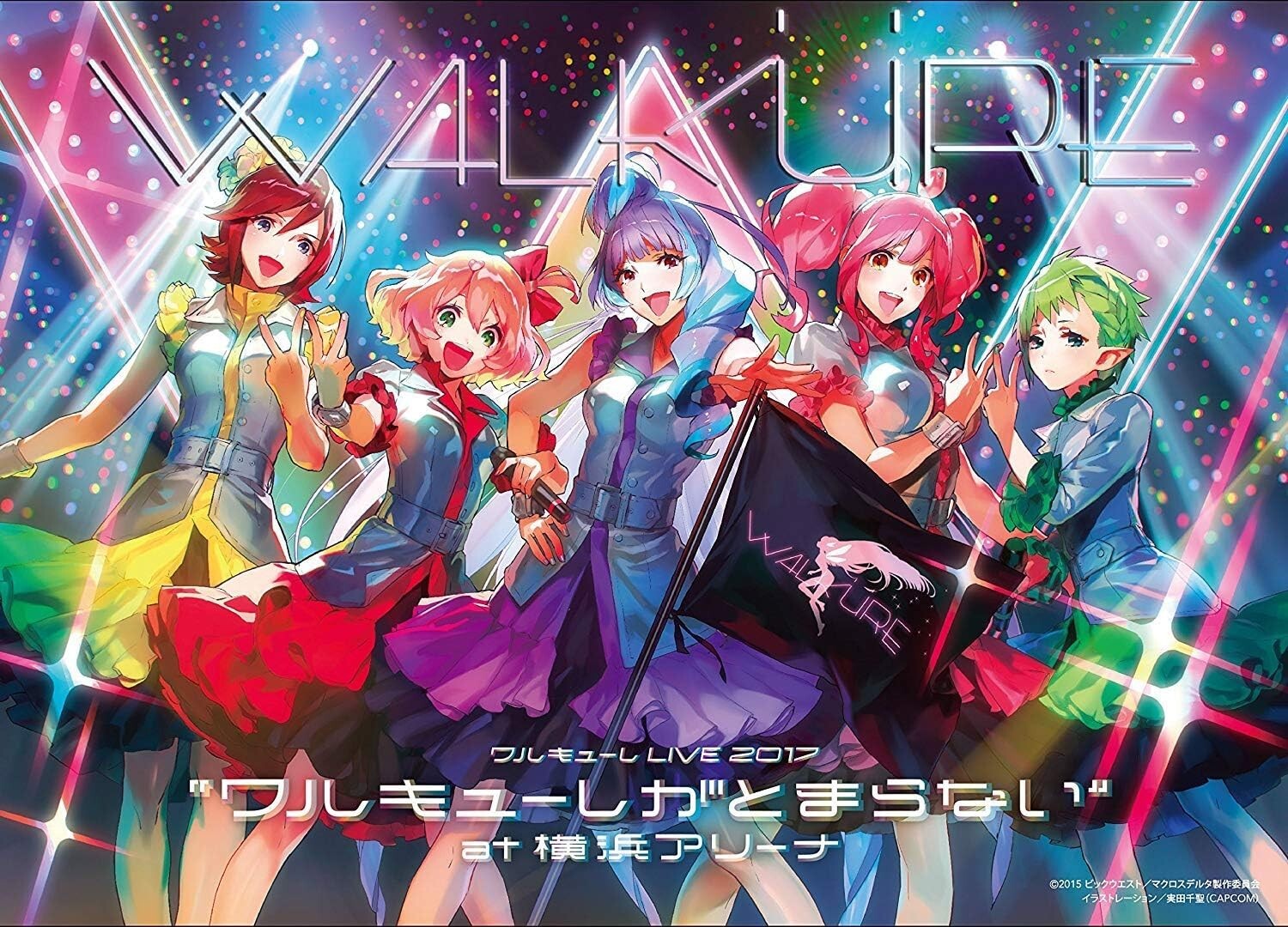 WALKURE LIVE 2017 WALKURE ga Tomaranai at Yokohama Arena Blu-ray Japan New