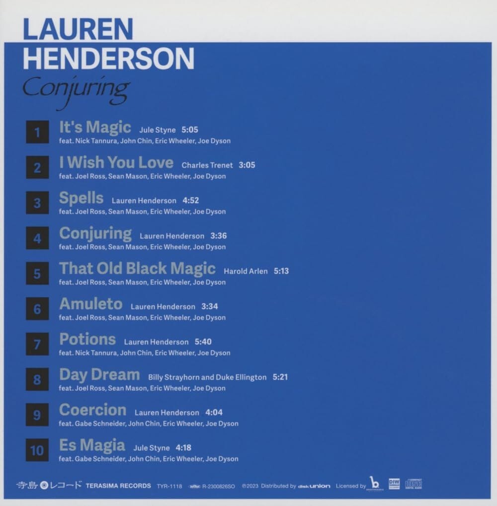 Lauren Henderson Conjuring Japan Music CD From Japan NEW