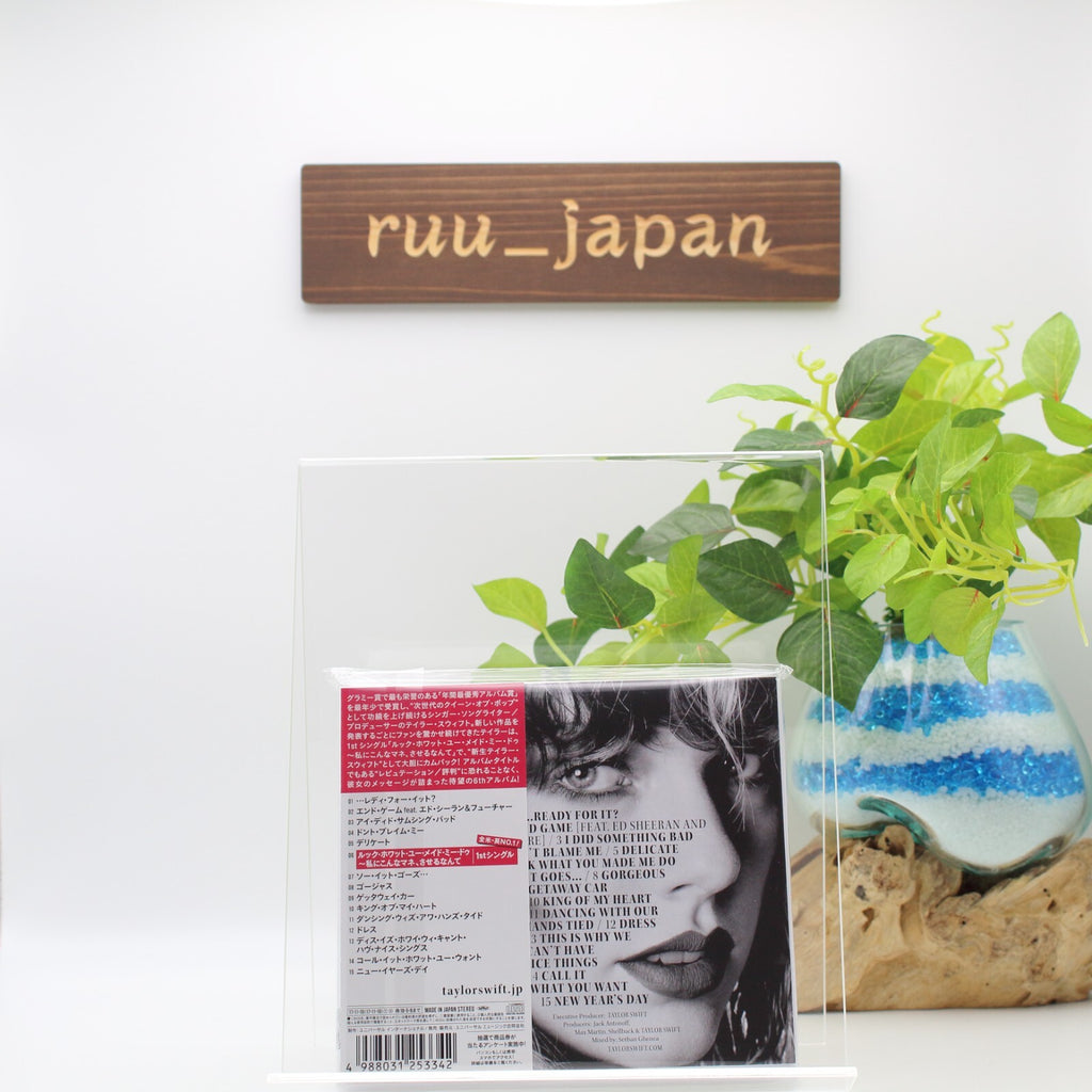 Taylor Swift CD Reputation Incl. 2-Sided Poster Japan NEW