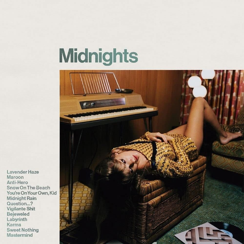 TAYLOR SWIFT MIDNIGHTS 16TRACKS Jade Green Edition JAPAN CD NEW