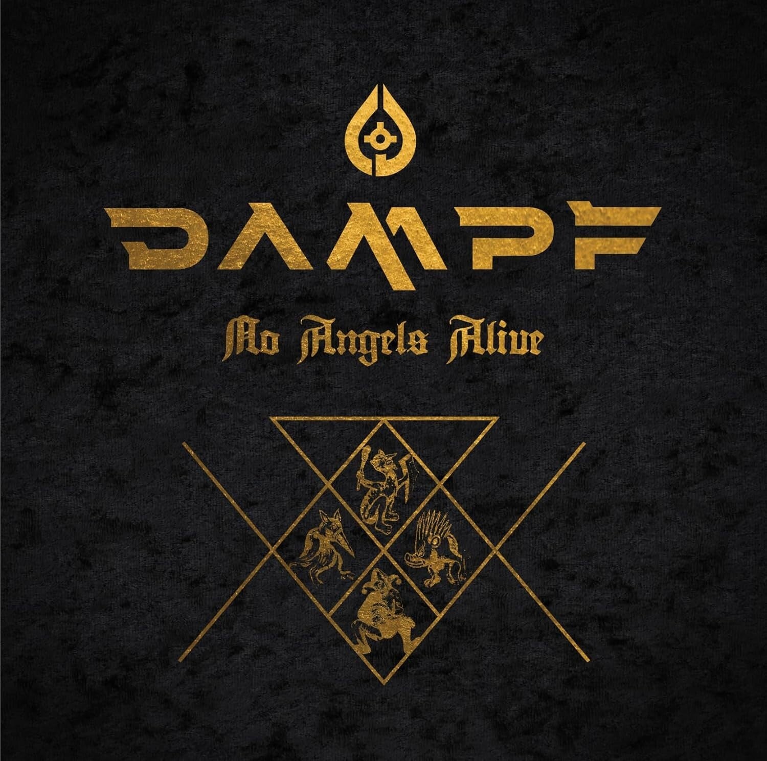 New DAMPF NO ANGELS ALIVE WITH BONUS TRACK  2024 JAPAN CD