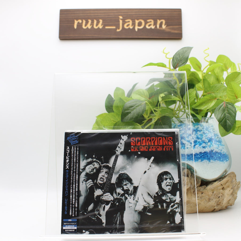 CD New SCORPIONS U.K. AND JAPAN 1979  JAPAN 2 CD