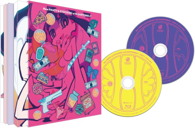 PANTY & STOCKING with GARTERBELT Blu-ray Box+Booklet Japan New