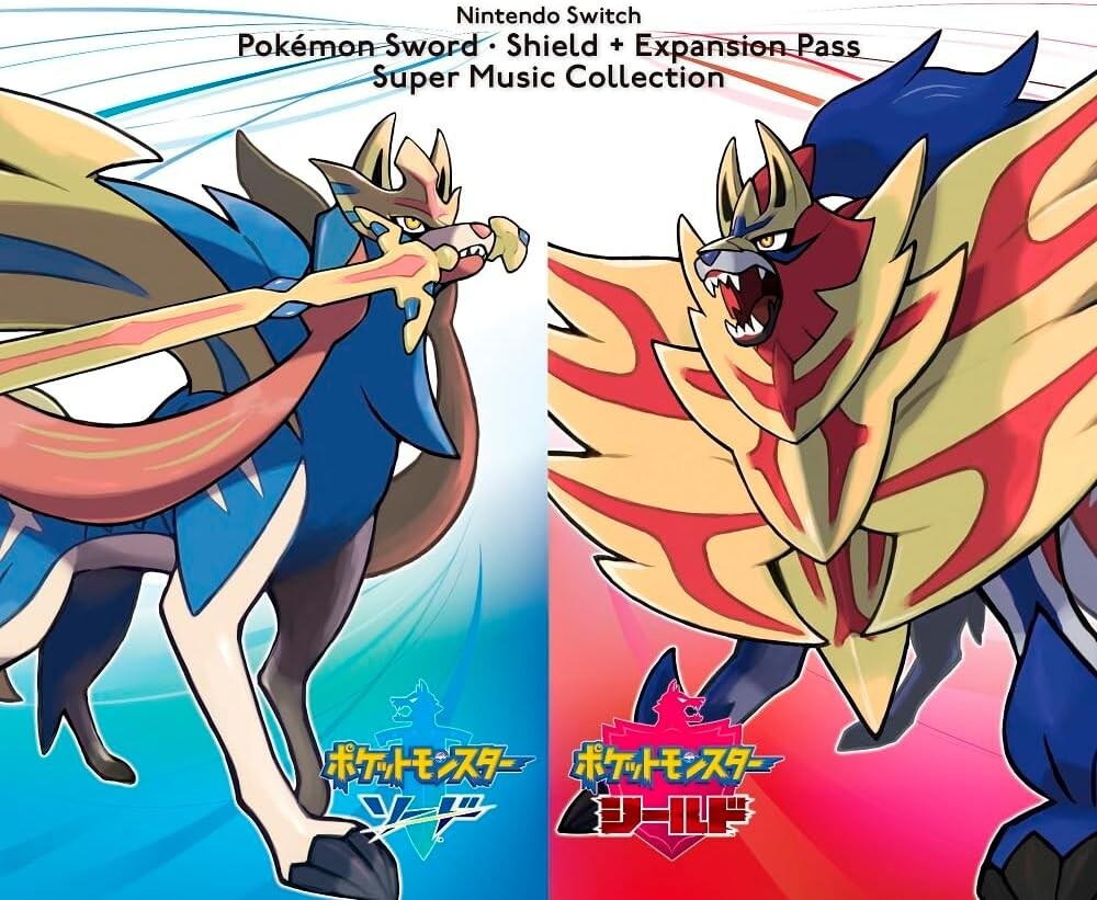 Pokemon Sword Shield + Expansion Pass Super Music Collection CD Game OST New